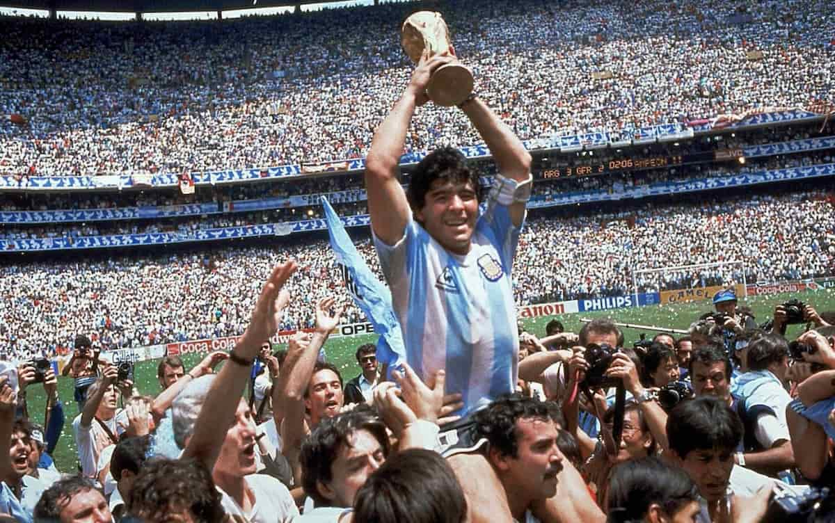 Maradona in 1986 World Cup