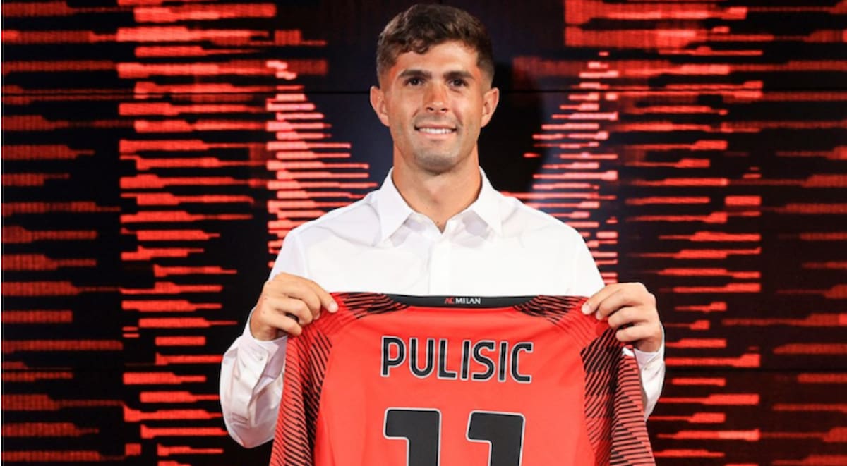Christian Pulisic AC Milan Jersey