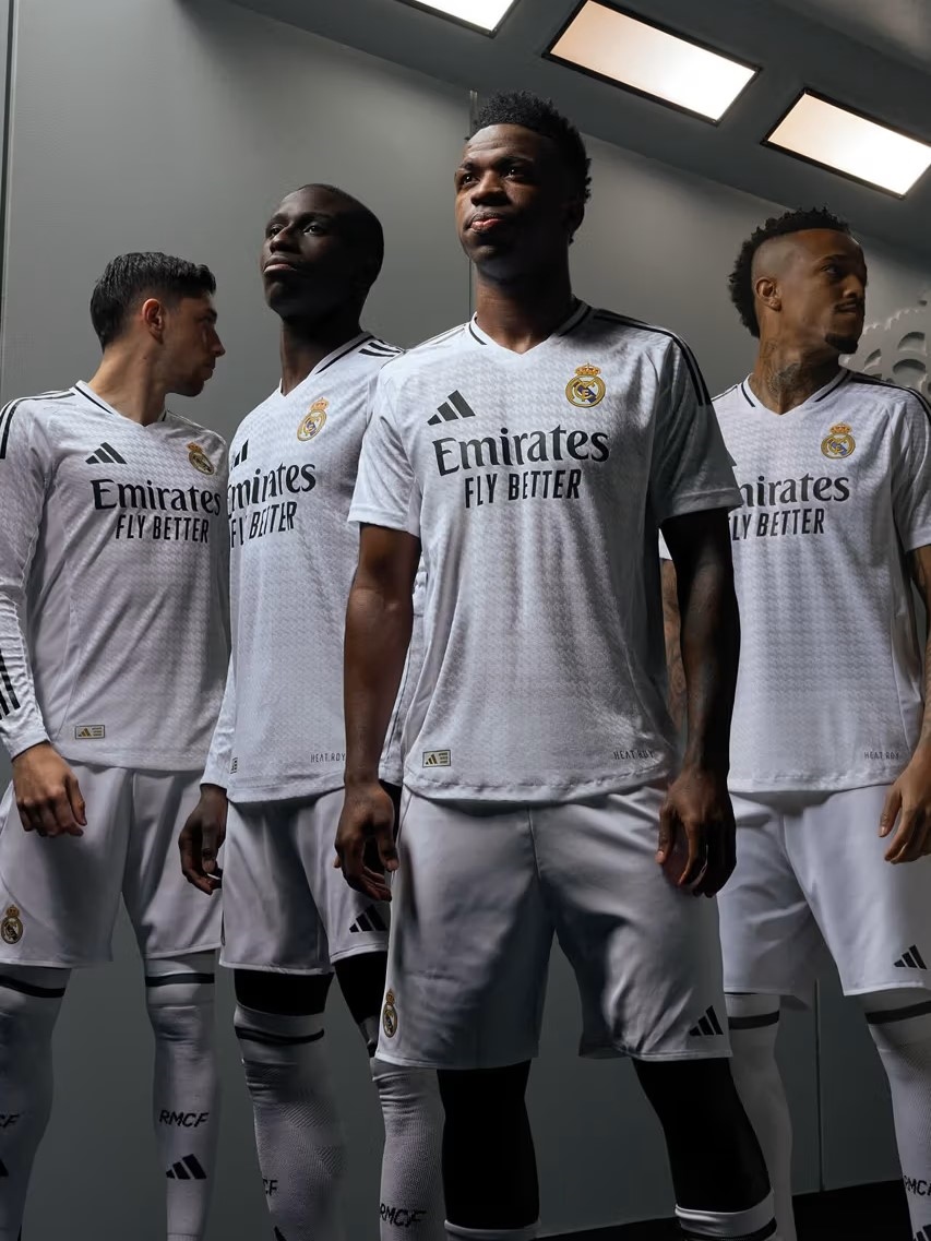 real Madrid home jerseys 2024/25